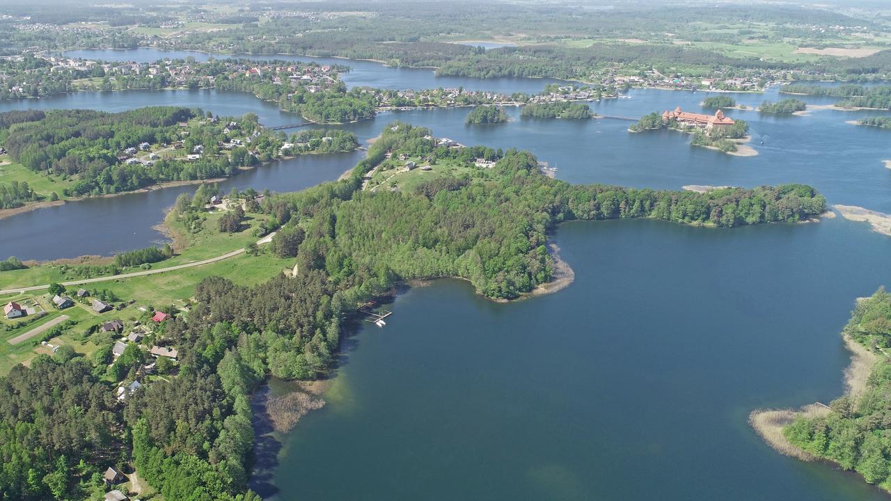 Medaus Pirtele Villa Тракай Екстериор снимка