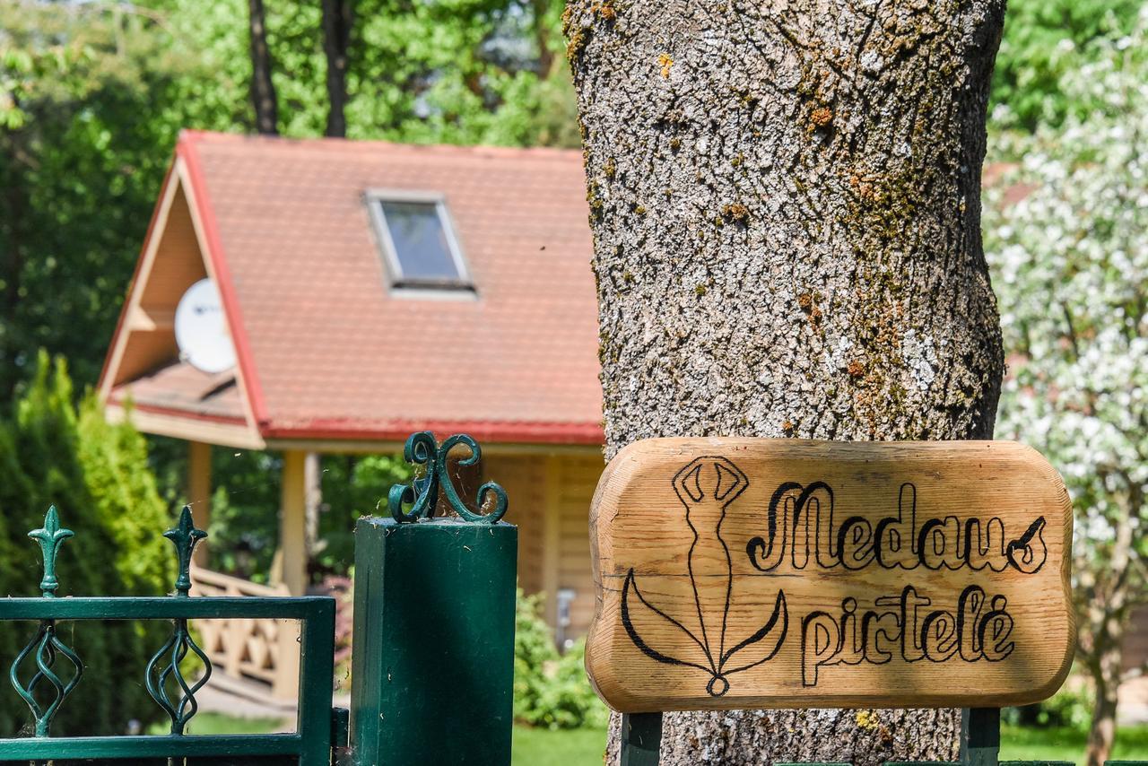 Medaus Pirtele Villa Тракай Екстериор снимка