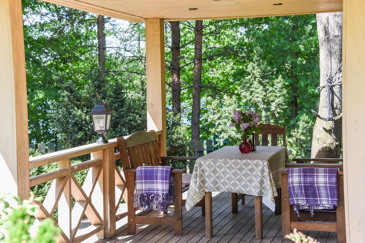 Medaus Pirtele Villa Тракай Екстериор снимка