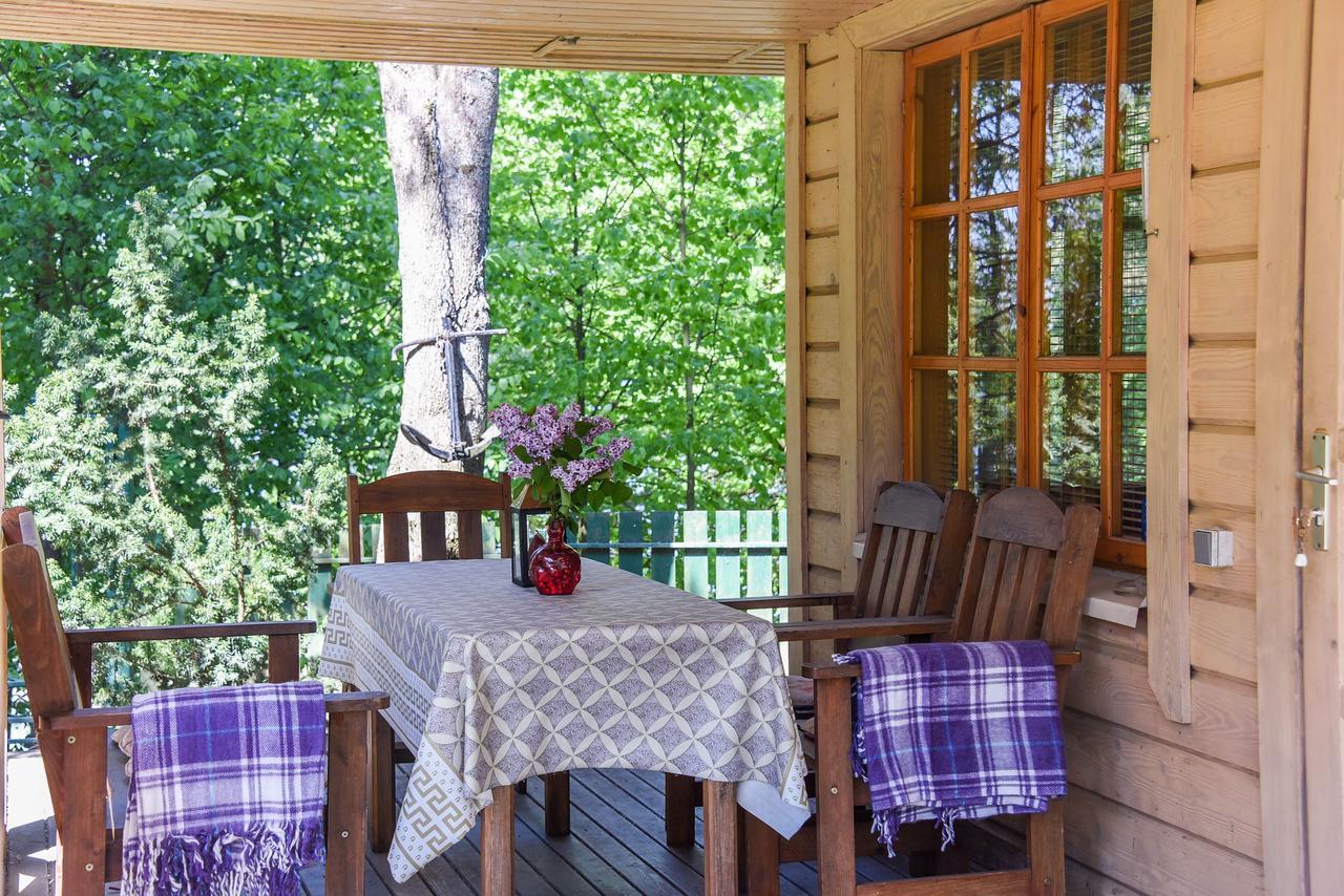 Medaus Pirtele Villa Тракай Екстериор снимка